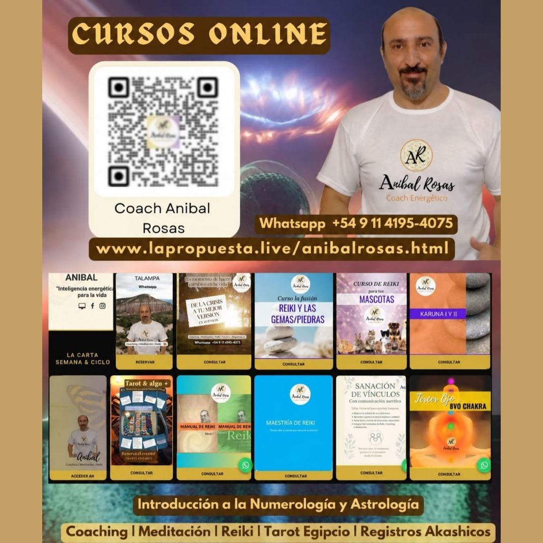 Cursos Maestrias Sesiones Presencial Online de Aníbal Rosas