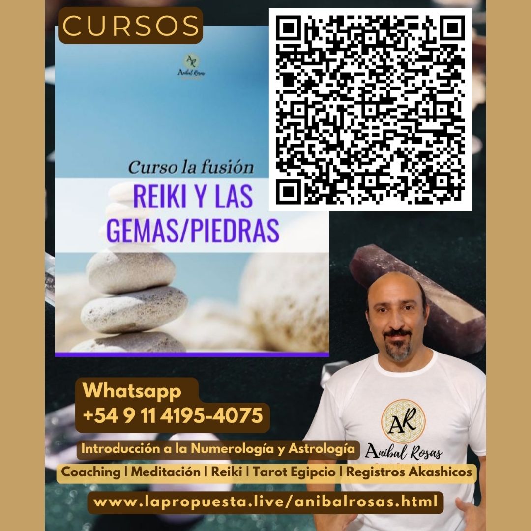 Curso de Sanación con Reiki y Gemas Energéticas