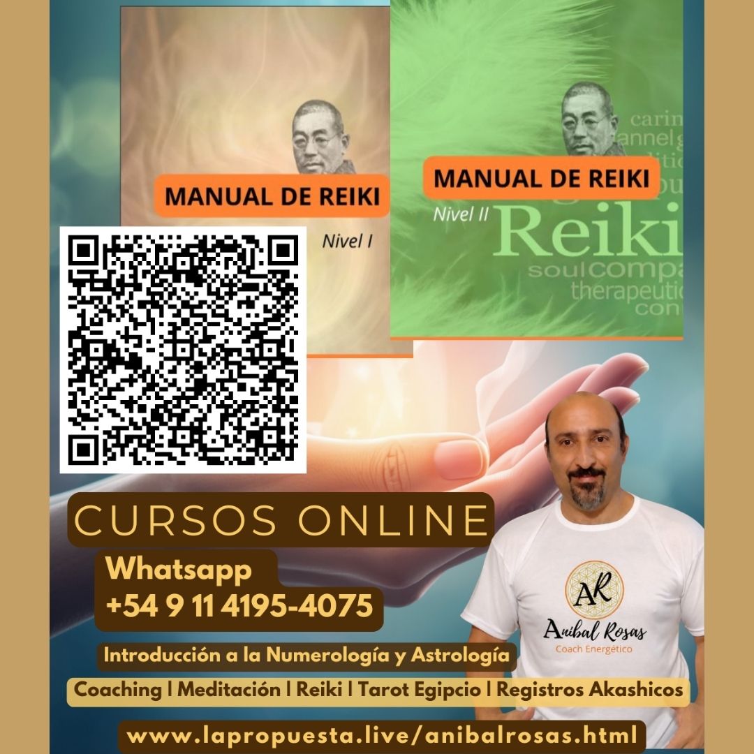Capacitación Reiki Nivel 1 y 2 - Coach Aníbal Rosas