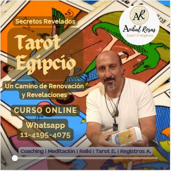 Capacitación Profesional de Tarot Egipcio - Aníbal Rosas